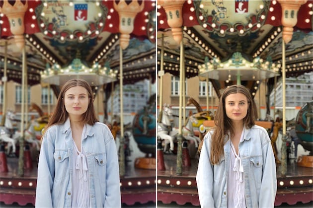 flou artistique (effet bokeh) Galaxy Note 8 et l’iPhone 8 Plus