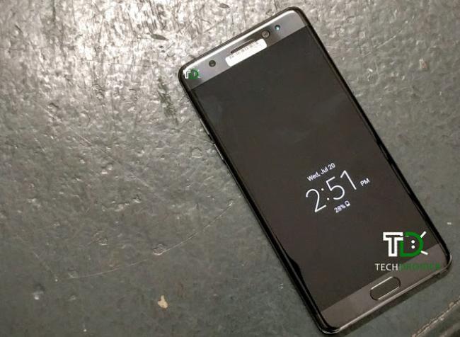 Samsung Galaxy Note 7-noir-onyx-une nouvelle photo plus claire et plus precise