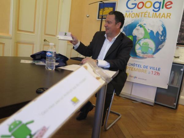 La Ville de Montélimar et son maire, Franck Reynier (UDI) informaticien de formation