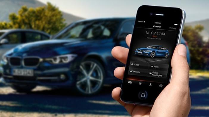 application, My BMW Remote App qui permet de prendre le contrôle de son véhicule.