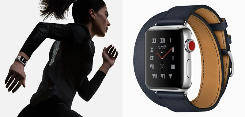 Apple Watch Series 3 4G une montre plus sportive