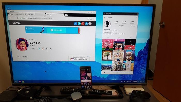 EMUI Desktop le mode PC du Huawei Mate 10 Pro